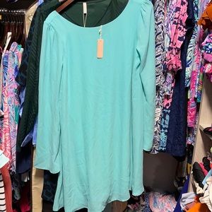 Pinkblush aqua maternity dress NWT M